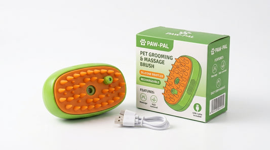 3-in-1 Electric Steam Pet Brush